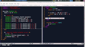 Test-Driven-Development Screencast #3: Kind Sort