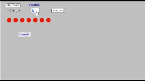 Adding Integers Geogebra
