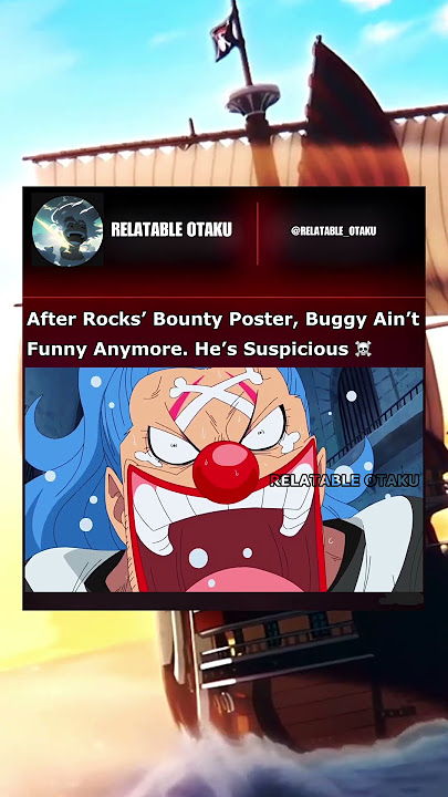 After Rocks’ Bounty Poster, Buggy is Suspicious ☠️ | #onepiece #buggy #xebec #impeldown #shorts
