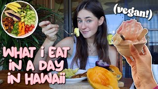 what i eat in a day in hawaii