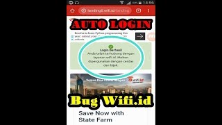 AUTOLOGIN - Bug Wifi.id Login Dengan Username dan Password Asal-Asalan