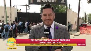 La Selección Mexicana rumbo a la Copa Oro 2019