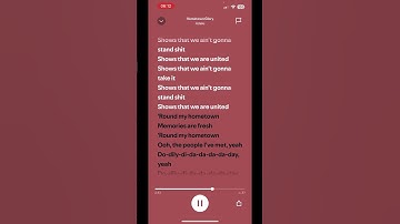 Thumbnail of Hometown glory/Adele #spotify #lyrics #muicismytherapy