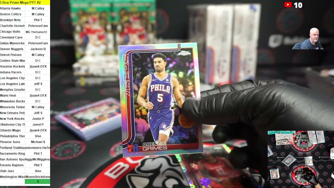 5 Box 25 26 Topps Chrome Mega Box PYT #2