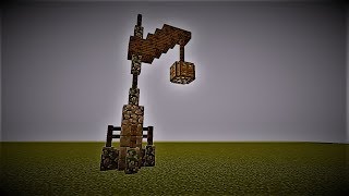 Как построить уличный фонарь в Minecraft 👌?
