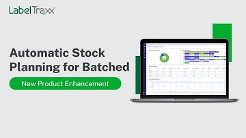 Automatic Stock Planning for Batched |  Short Demo