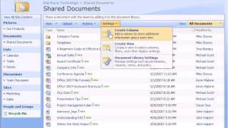 SharePoint 2007  |  Exploring the SharePoint Site
