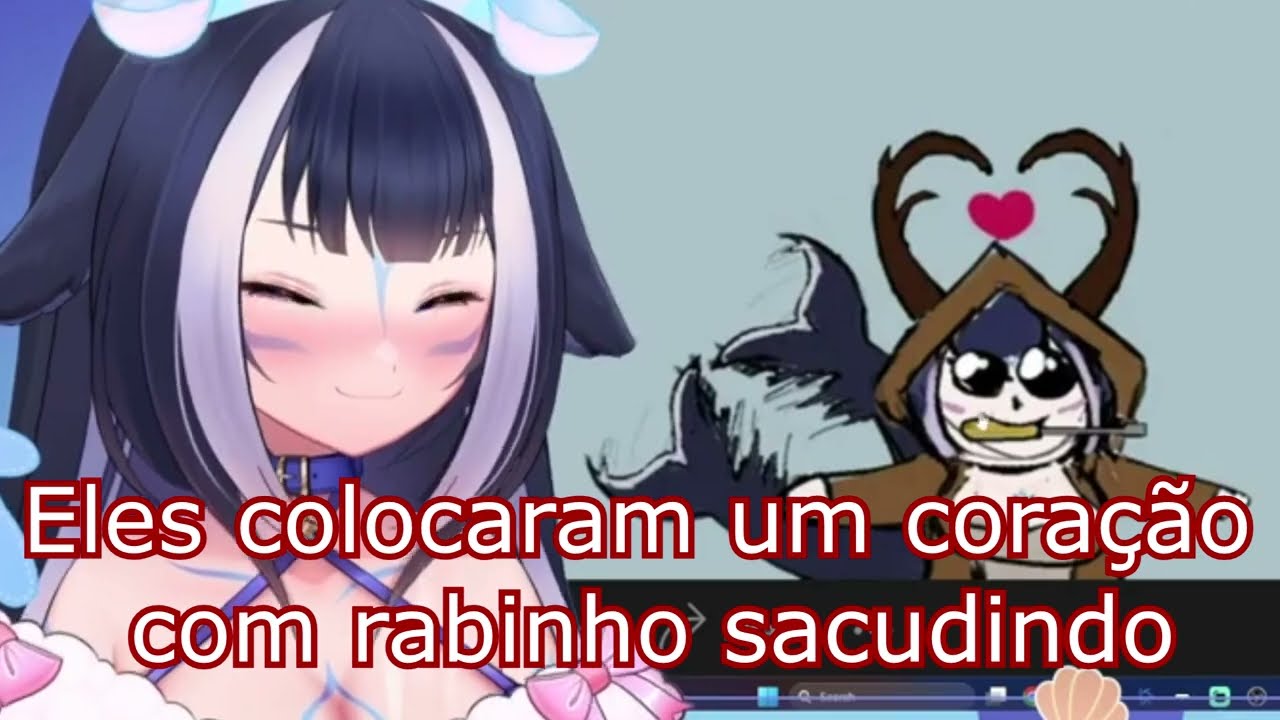 Calli pegou a LILY como presente...