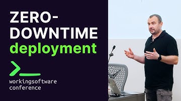 Zero-downtime deployment of web applications // Working Software conference 2025