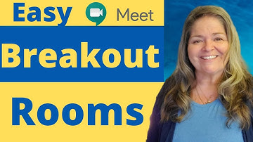 Google Meet breakout rooms extension