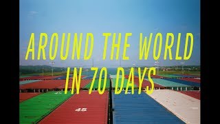 Evergreen Container Ship Dashcam | Around The World In 70 Days (Timelapse, 4k, 60fps)