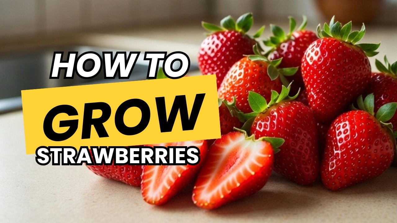 How To Grow Strawberries - Beginners Guide 