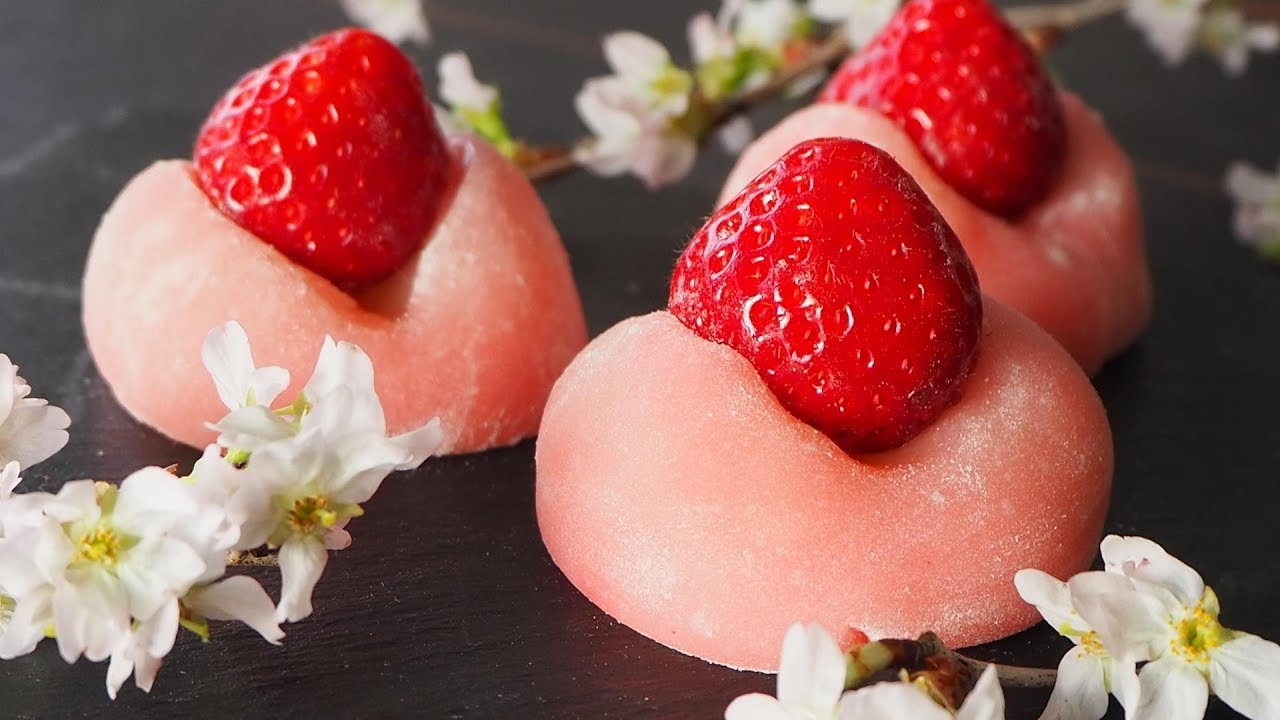 桜香るいちご大福の作り方 Ichigo Daifuku Smell Cherry Bloss Sakura Youtube 桜香るいちご大福の作り方 Ichigo Daifuku Smell Cherry Bloss Sakura Youtube