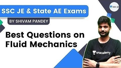 Best Questions on Fluid Mechanics | SSC JE & State AE Exams | Shivam Pandey
