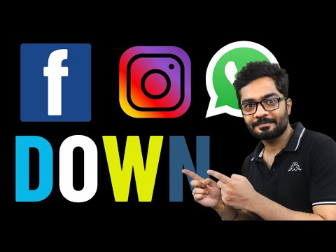 Why Whatsapp Instagram and Facebook Server Down In India
