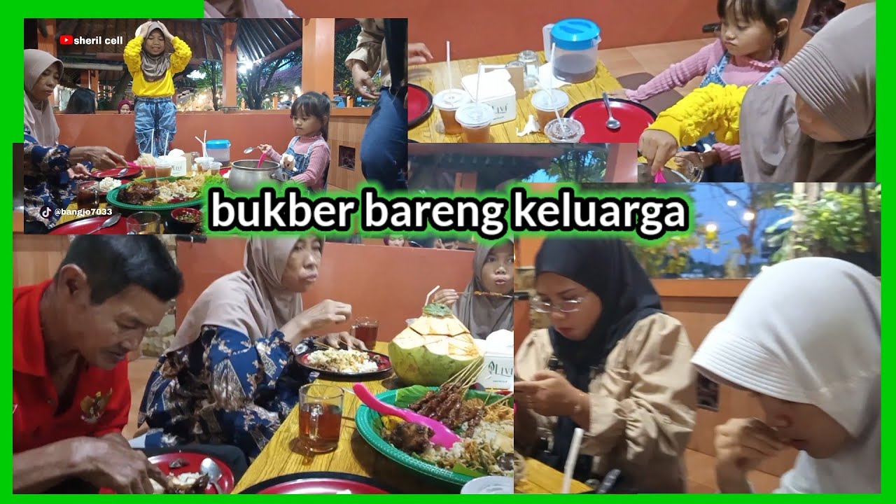 Bukber bareng keluarga di 10 ramadhan