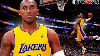 Trying To Play Player Control as Kobe Bryant in NBA 2K24