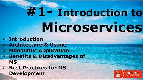 #1 - Introduction to MICROSERVICES Architecture in 5 Minutes #microservicestutorial #microservices