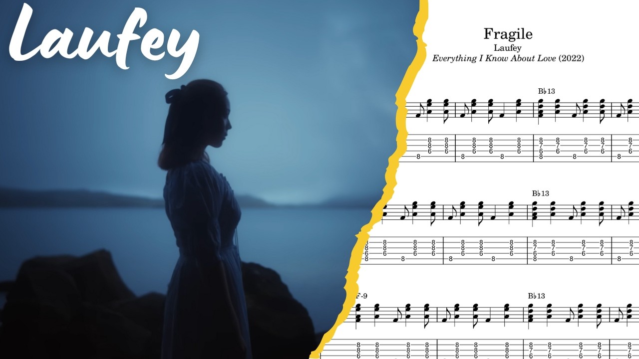 Laufey - Fragile (Guitar Transcription)