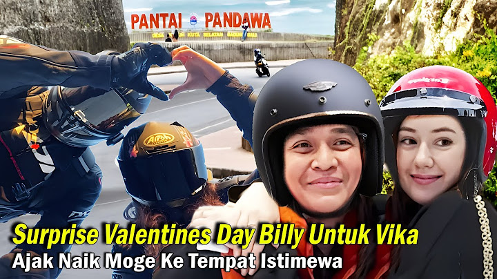 Surprise Valentines Day Billy Syahputra Untuk Vika Ajak Naik Moge Ke Tempat Istimewa, Semua Baper
