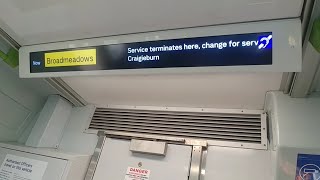 Broadmeadows Service Metro Announcements (Comeng Stage 3)