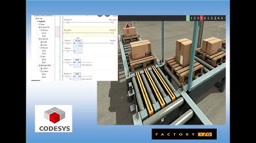 STRUCTURED TEXT || MODBUS PROTOCOL || CODESYS AND FACTORY IO || SORTING STATION BY HEIGHT