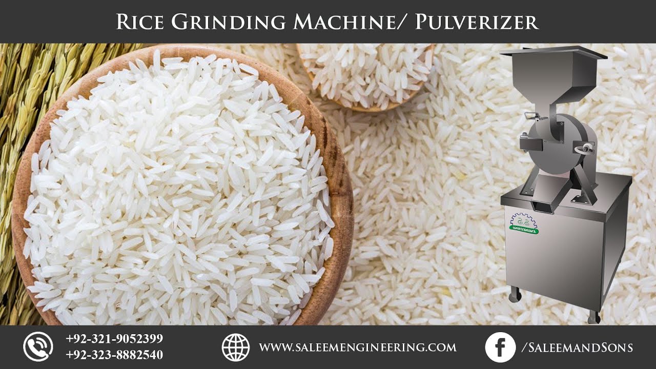 Pulverizer/ Rice Grinding/ Sugar Grinding/ Salt Grinding Machine - YouTube