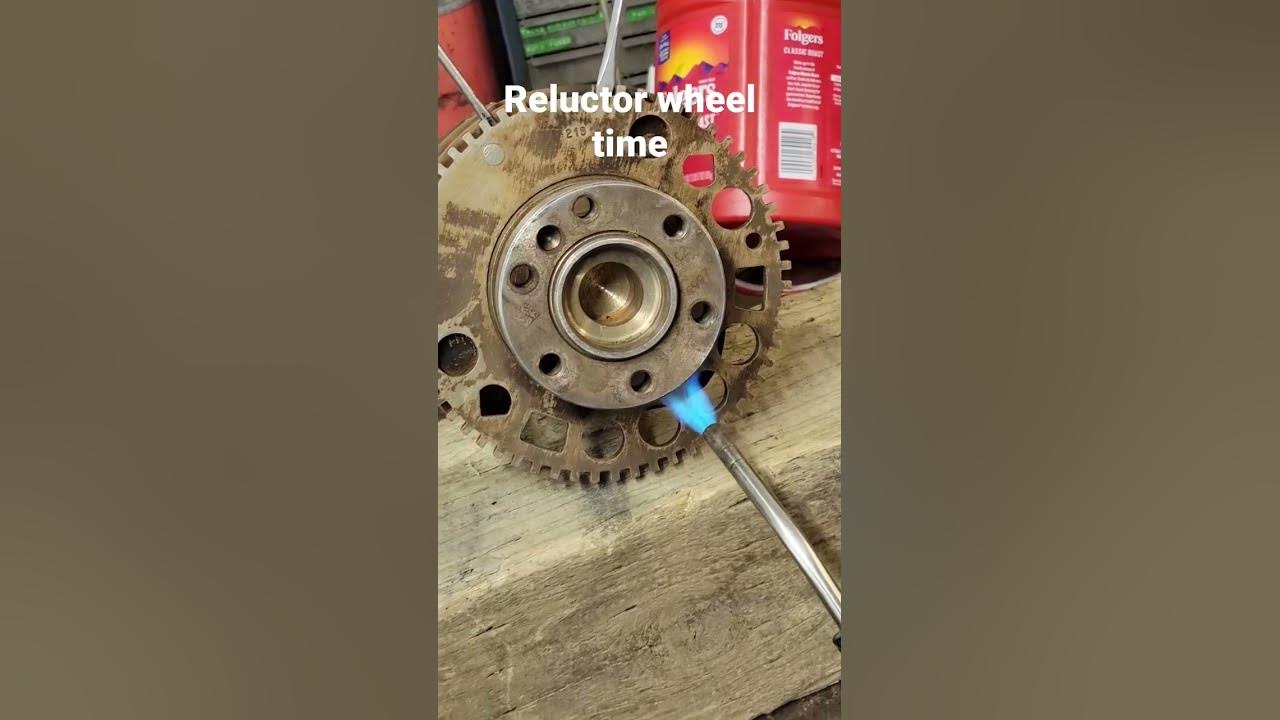 Ls3 reluctor wheel swap ls3 camaro cars youtube
