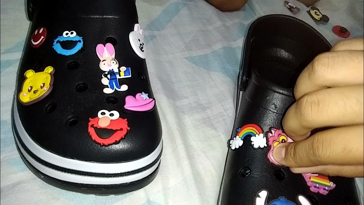 Como colocar Jibbitz em Babuche ou Crocs YouTube