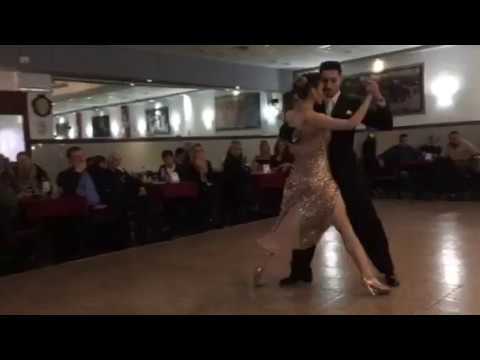 Bruna Estellita y Julián Sanchez en La Baldosa. Tango (12/oct/18)