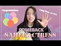(SUB) Congratulatory Video for the Comeback of Actress Kim Sahee on Sahhe ILhan Star TV Channel.