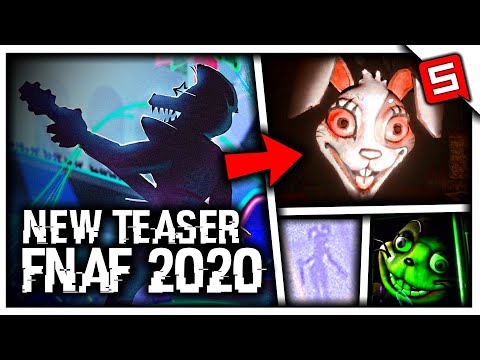 Fnaf 2020 New Teaser Analysis Theory Fnaf Into Madness 2020 Teaser Fnaf 9 Glamrock Monty Teaser Youtube