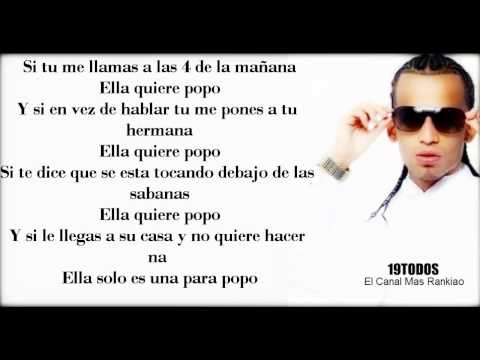 Ella Quiere Popo (Letra) Arcangel Ft Ñejo y Dalmata & Lui-G (2011) HD