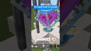 A Cool Ender Crystal Tower...But Also Dangerous (Minecraft)