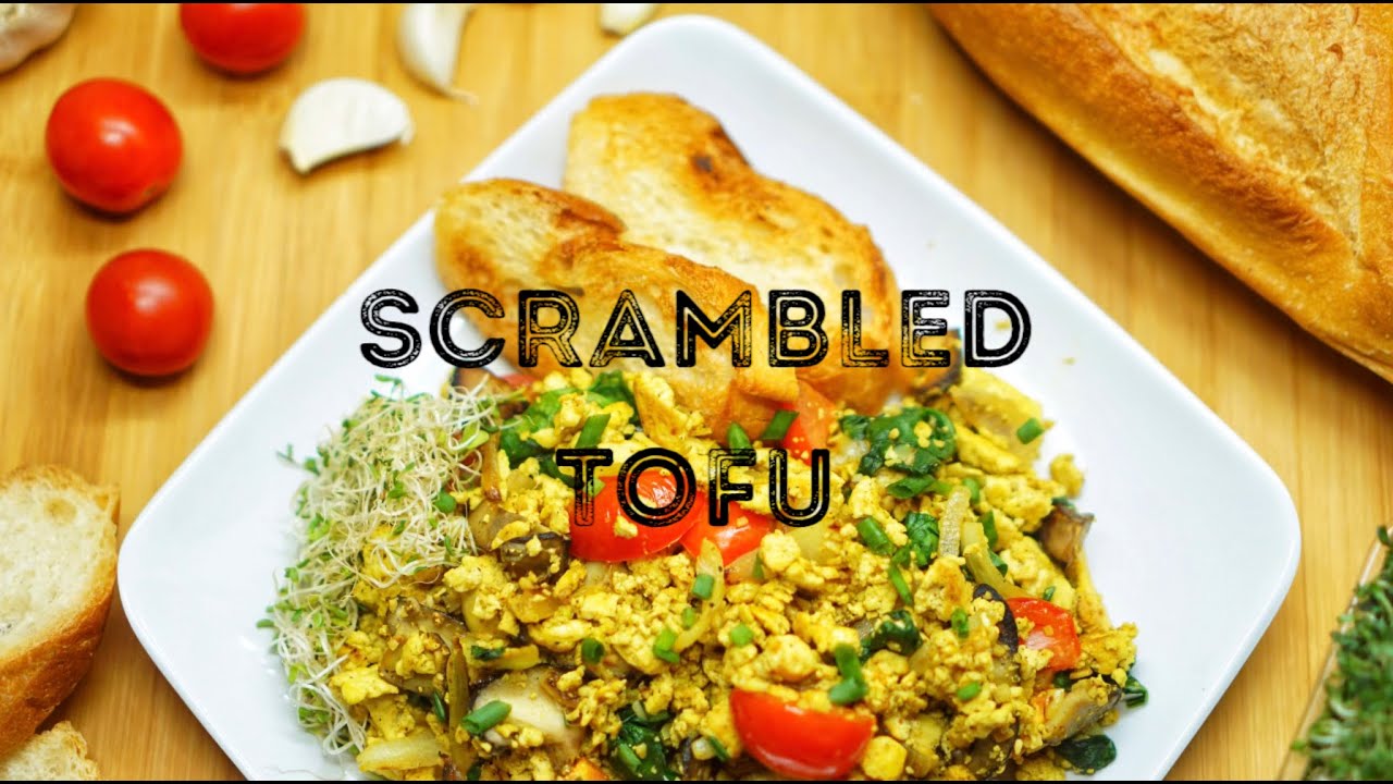 Scrambled Tofu Recipe - YouTube