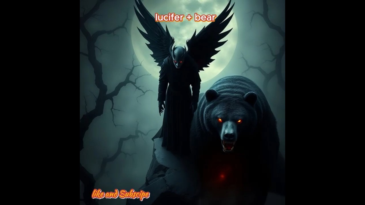 lucifer + jesus + hybrids #shorts #shortsfeed #scary #aiart #wolf scary scary scary scary videos