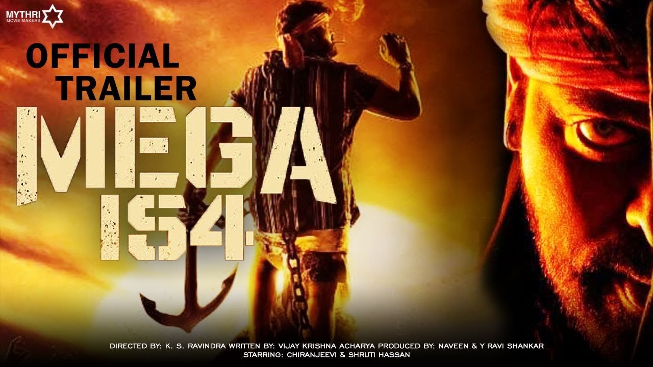 Mega 154 | Official Concept Trailer | Chiranjeevi | Shruti Haasan |Bobby | Naveen Yerneni | Y Ravi