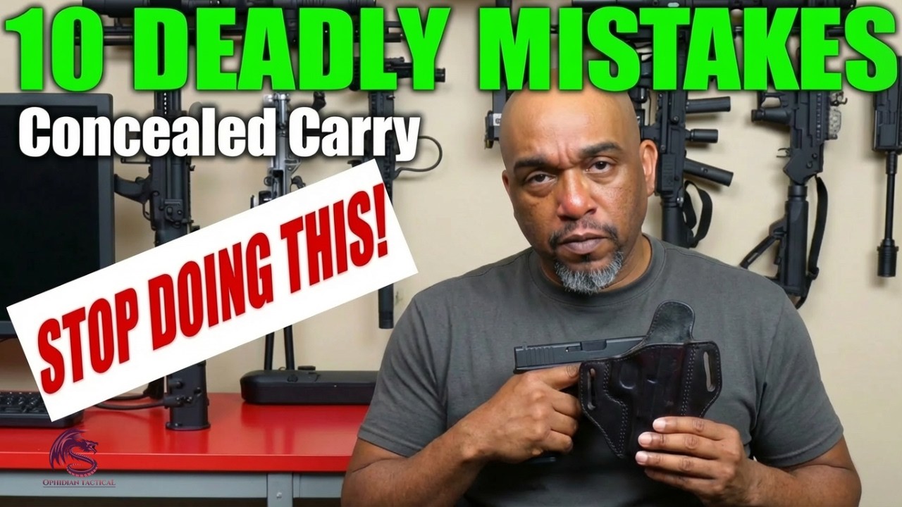 10 главных ошибок скрытого ношения оружия и как их исправить