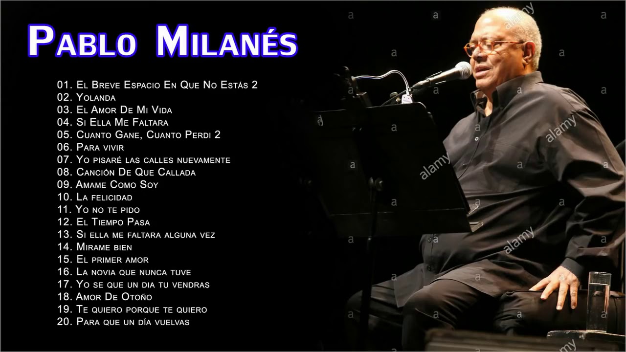 Pablo Milanes Sus Grandes Exitos   Top 20 Mejores Canciones