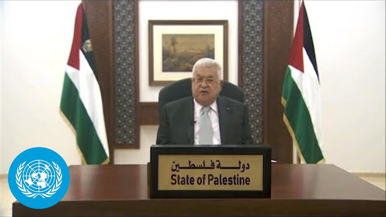 🇵🇸 Palestine President Addresses General Debate, 75th Session YouTube