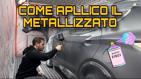 VERNICIATURA TOTALE AUTO, grigio metallizzato !!!