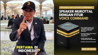 SPEAKER MUROTTAL TERBARU DARI AL-AKRAM | SMART SPEAKER DENGAN VOICE COMMAND (PERINTAH SUARA)