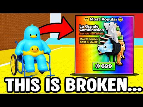 STARTING OVER with $10 QUADRILLION/s LA GRANDE in WHEELCHAIR FOR BRAINROTS...