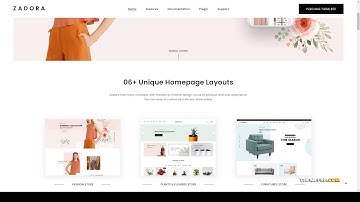 Zadora - Clean Minimal WooCommerce WordPress Theme 14 multipurpose Build Website