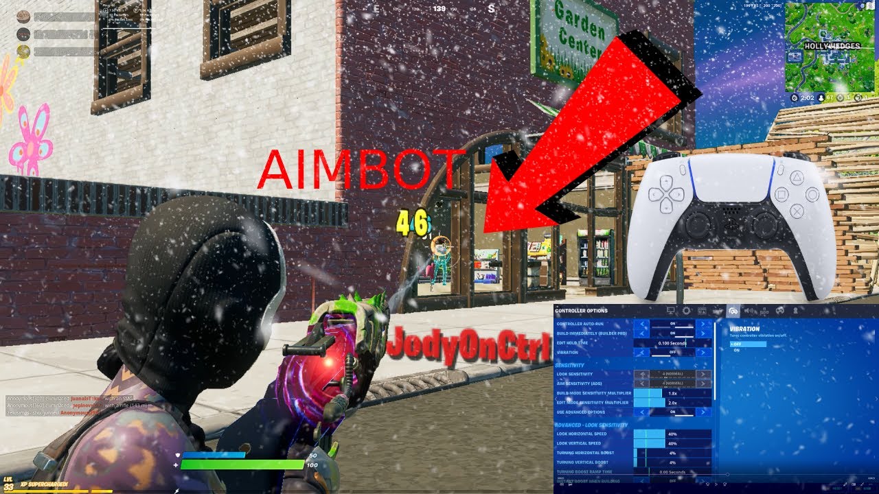 Best Linear *HEADSHOT* Only *AIMBOT* Controller Settings (PS4/PC/XBOX ...