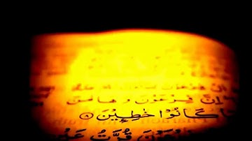 سورة الأحقاف الآيات (٣٣-٣٥)