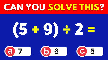 The Ultimate 10-Second Math Quiz Challenge - 99% Fail This Speed Test! #funquiz #viralquiz #riddles
