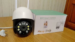 Видеонаблюдение для дачи! Обзор беспроводной WIFI камеры для видеонаблюдения с алиэкспресс.