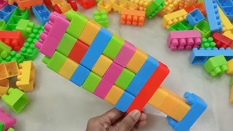 Satisfying Diy /ASMR Building blocks #relaxation#satisfying  asmr#asmrsounds#buildingblocks