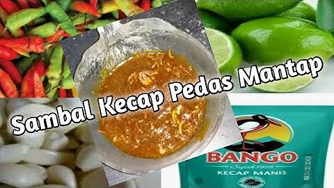 Sambal Kecap Pedas (@nuryusufchanel )